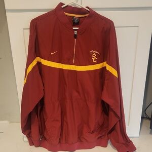 Nike USC Trojans Pullover Jacket - Red and Yellow